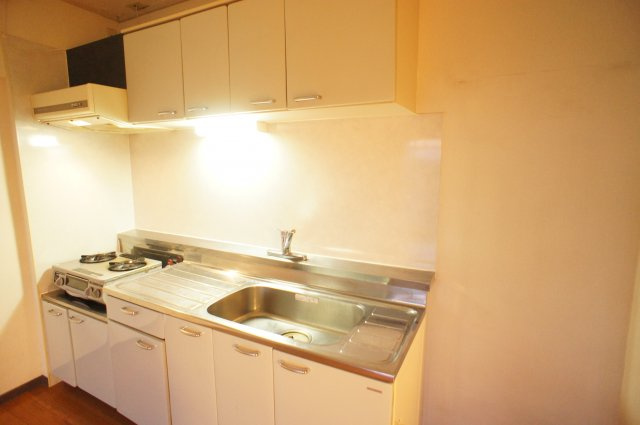 取手中央タウンF棟のキッチン