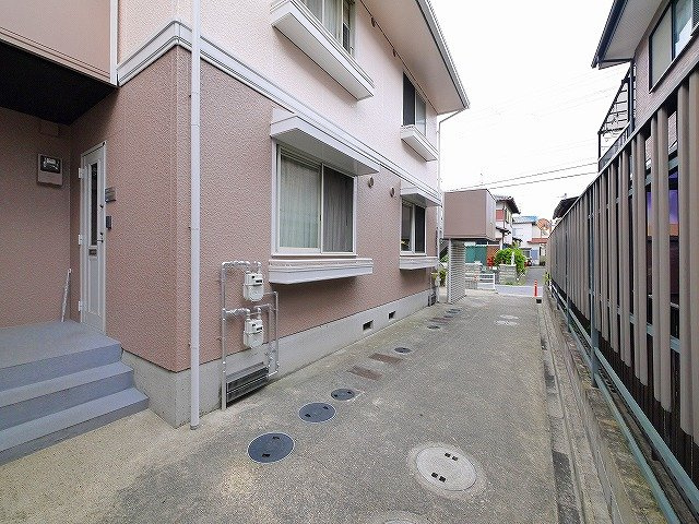サニーコート（五条）のその他共用部分|毎日通る共用通路です
