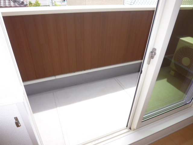 ヴィレッタⅡのバルコニー