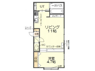 【間取り】 | ルナレガーロ