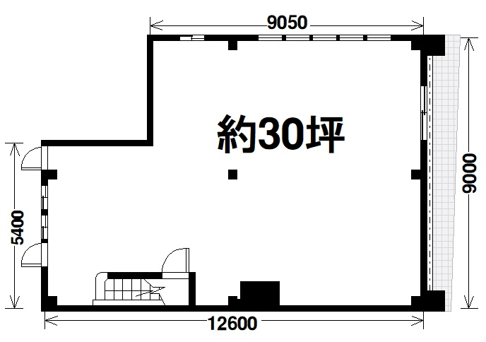 浦西ビルの間取り