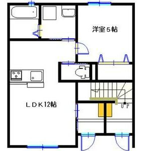 セカンドハーベストの間取り|広い浴室♪