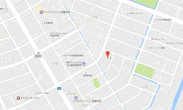 セカンドハーベストの地図
