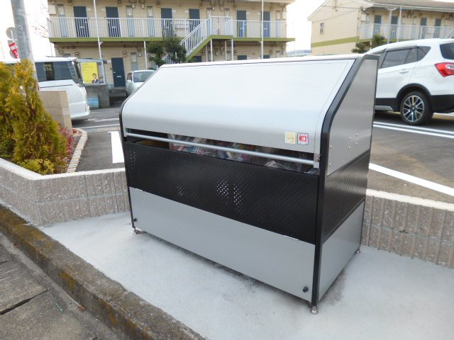 倉敷市福田町浦田のアパートのその他共用部分|敷地内専用ゴミステーション