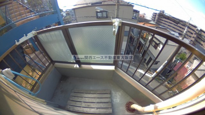 【バルコニー】 | クリアビュー枚岡駅前