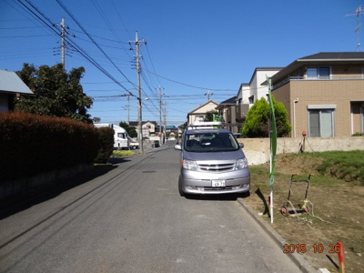 【前面道路含む現地写真】 | さいたま市緑区松木3丁目　売地全2区画