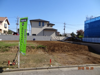 【前面道路含む現地写真】 | さいたま市緑区松木3丁目　売地全2区画