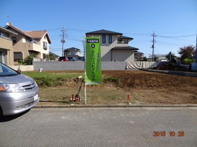 【前面道路含む現地写真】 | さいたま市緑区松木3丁目　売地全2区画