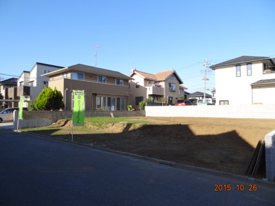 【前面道路含む現地写真】 | さいたま市緑区松木3丁目　売地全2区画