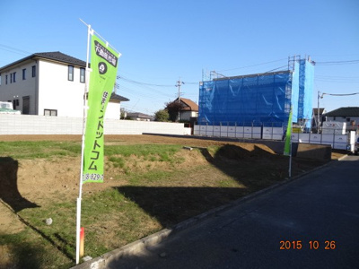 【前面道路含む現地写真】 | さいたま市緑区松木3丁目　売地全2区画