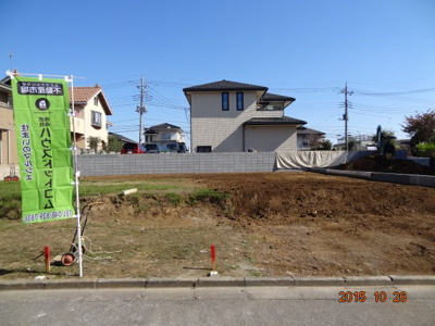 【前面道路含む現地写真】 | さいたま市緑区松木3丁目　売地全2区画