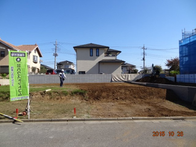 【前面道路含む現地写真】 | さいたま市緑区松木3丁目　売地全2区画