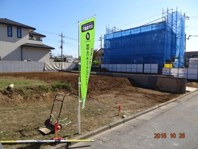 【前面道路含む現地写真】 | さいたま市緑区松木3丁目　売地全2区画