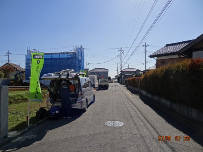 【前面道路含む現地写真】 | さいたま市緑区松木3丁目　売地全2区画