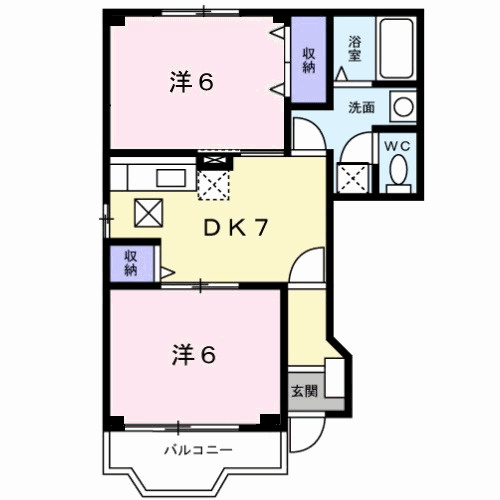 【間取り】 | ピエ・デル・モンテＢ棟