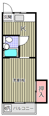 【間取り】 | 第二金子荘