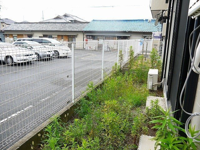 パナメゾン弐番館の庭|お庭も活用できます