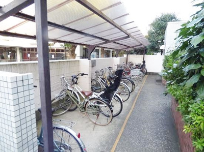 【その他共用部分】 | 「千歳船橋」駅徒歩5分！最上階南向き！【ルピナス桜丘】 | 駐輪場