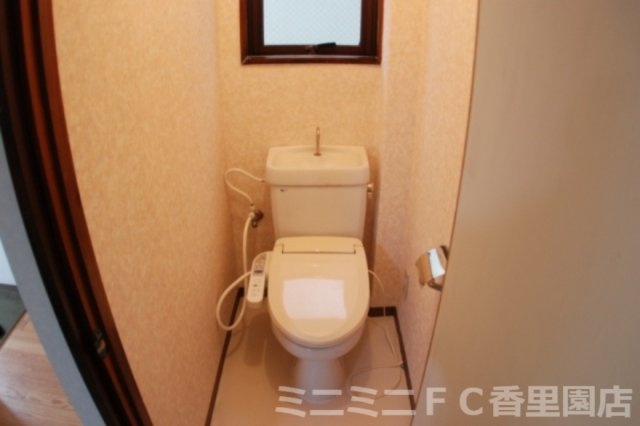 郡津マンションのトイレ