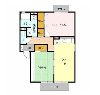 ドミール　A棟の間取り