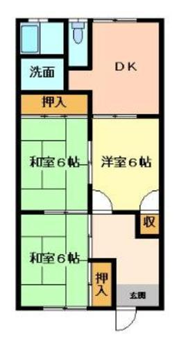 和光マンションの間取り