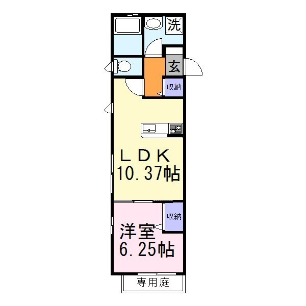 Villa Luckinaの間取り