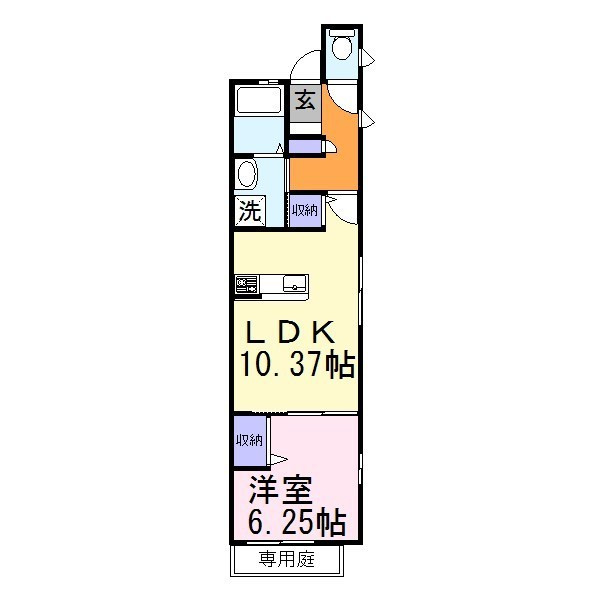 Villa Luckinaの間取り