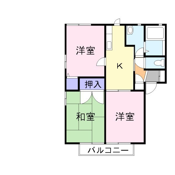 フォレスト浜の宮の間取り