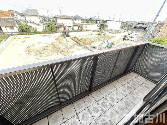 MASTCOURT加古川南Bのバルコニー