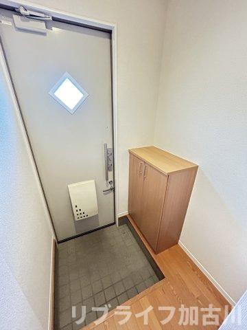 MASTCOURT加古川南Bの玄関