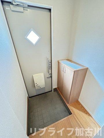 MASTCOURT加古川南Bの玄関