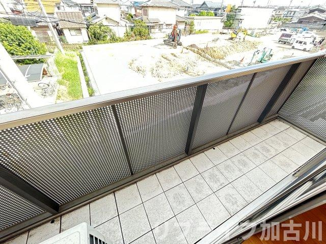 MASTCOURT加古川南Bのバルコニー