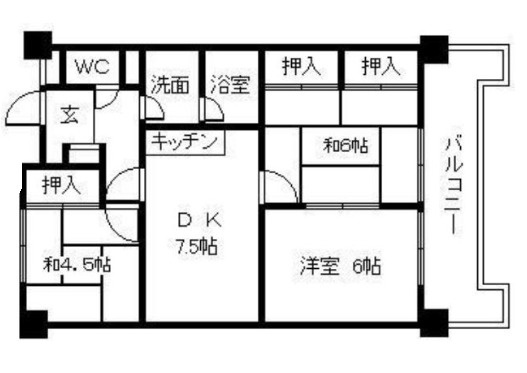サンブリッジの間取り