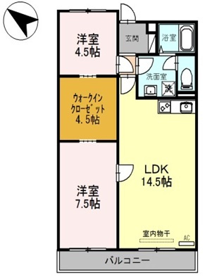 サンコミュニティの間取り
