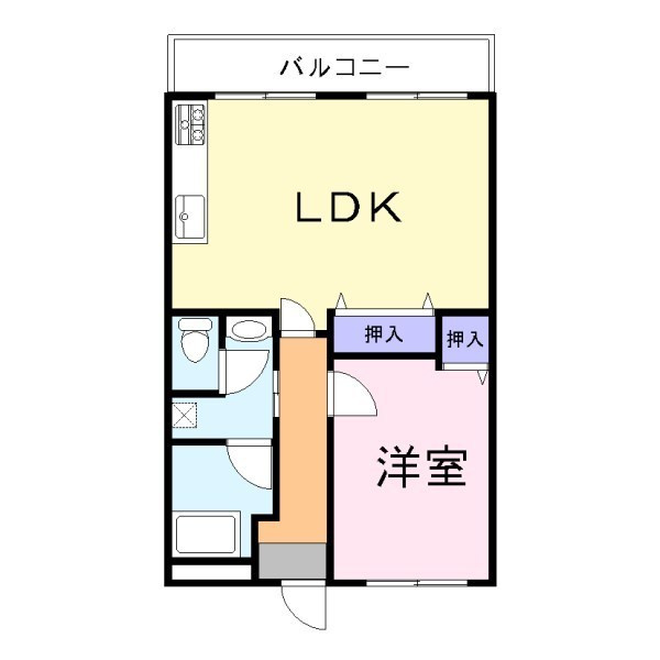 マイコーポ土山の間取り