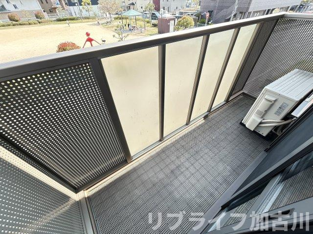 サンガーデン田中２のバルコニー|201号室参照