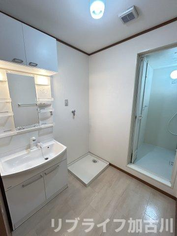 サンガーデン田中２の洗面所|201号室参照