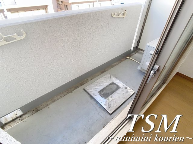 リヴィックスマンションのバルコニー