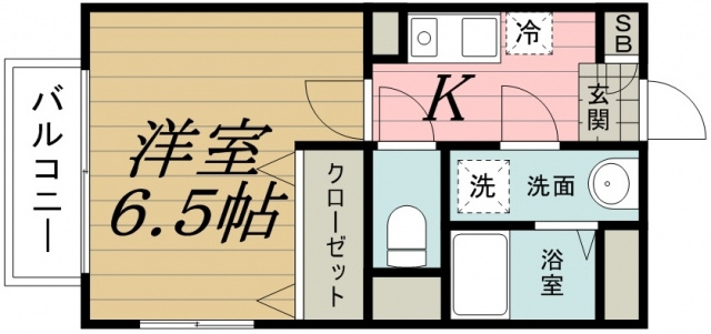 アムール宮寿の間取り