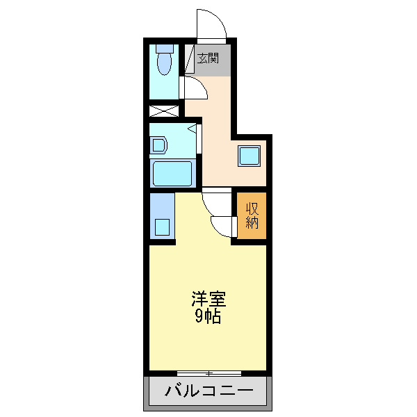 サンパレス塚本の間取り
