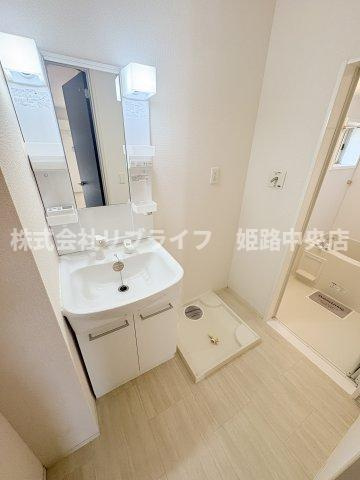 ウィット英賀保の洗面所