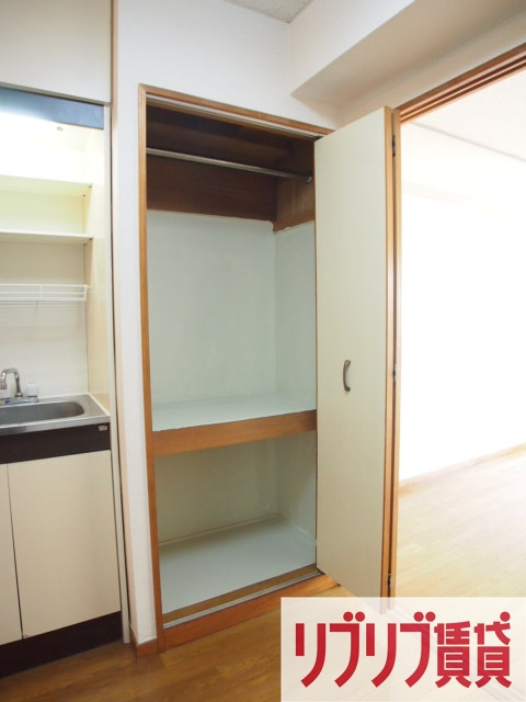 グランデール松波の収納