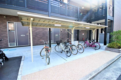 【その他共用部分】 | レオネクストプランドール南本町 | ☆屋根付き駐輪場☆