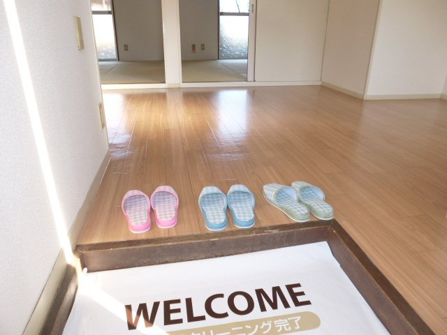 コーポ西原の玄関