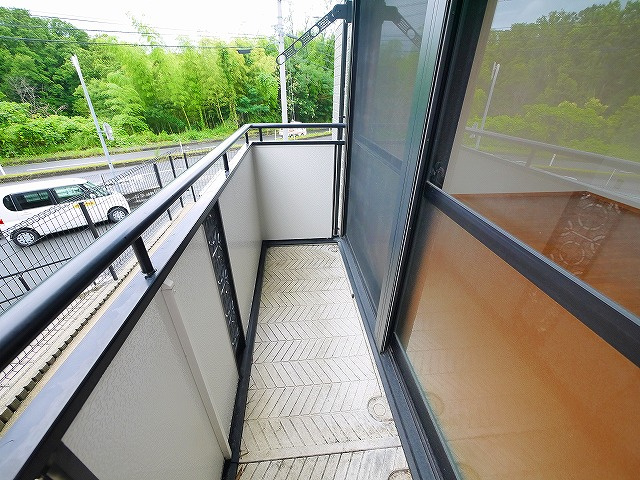 セジュールならやま　Ⅱのバルコニー