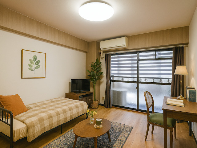 リヴィエールナッツパティオの居間・リビング|CGで家具等を配置したもので家具等は含まれません。