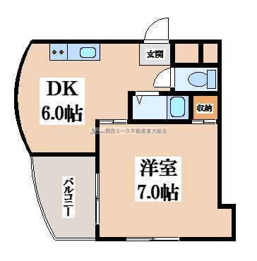 【間取り】 | ファースト瓢箪山
