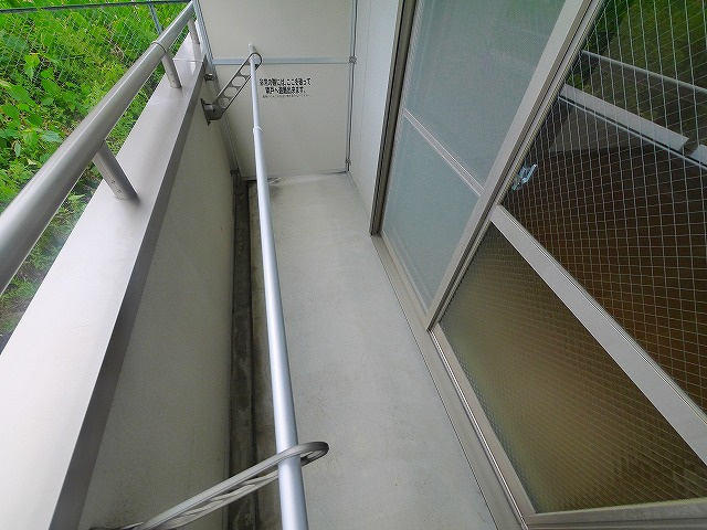 サウス・マ・メゾンのバルコニー|陽当たり良好なバルコニーです