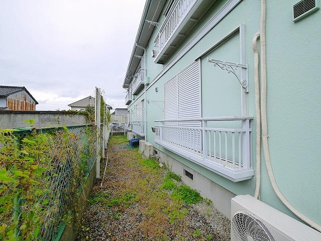 ハイツてんがいBのその他共用部分|洗濯物も十分に乾きそうですね！