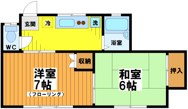【間取り】 | 旭荘